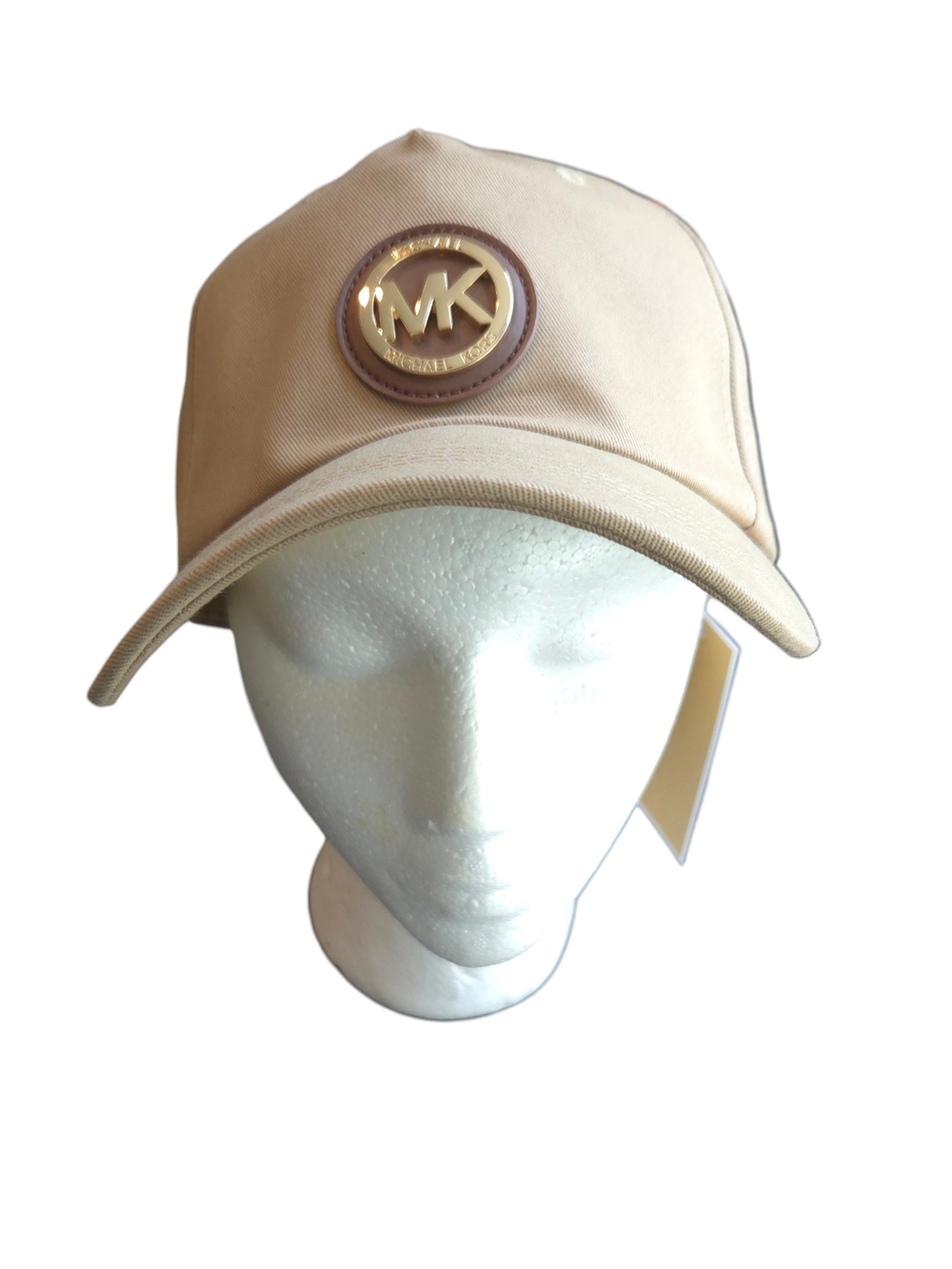 Michael Kors Beige Logo Baseball Cap